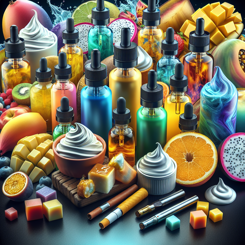 Exploring the Exciting Range of Premium Vape Flavors